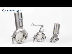 Однодействующий гигиенический клапан SS316L DN25