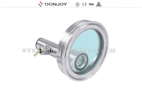 SS316L Clamp Flanged Stainless Steel Sight Glass DIN100 For Pharmaceutical