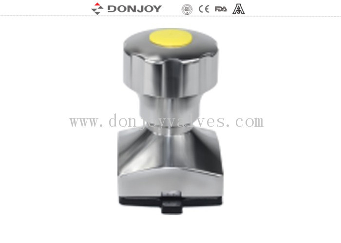316L Mini Type 3 way Sanitary Diaphragm Valve Type L с тремя зажимами