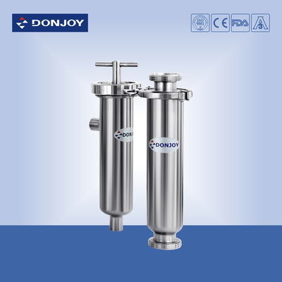 Angle Type Strainer SS04 Pipeline Filter With 30-300 Meshes Screen