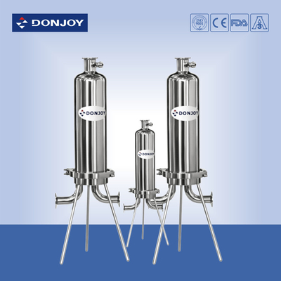 40 Inch Sanitary Cartridge Filter housing for Beer Filtration Equipment