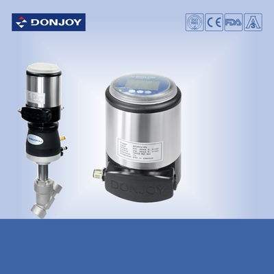 DC 24V Intelligent valve Positioner , angle seat valve 1.5 bar - 7 bar 31 C - TOP units