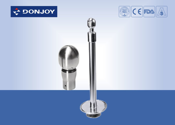 SS316L Sanitary  Stainless Steel Rotary CIP Spray Ball 2" Clamp round ball