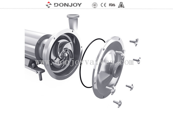 SS316L 120m3/H Ip69 Horizontal Centrifugal Water Pump