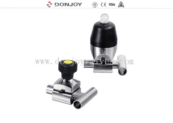 316L Mini - type Tee Three - way Sanitary Diaphragm Valve T type Tee