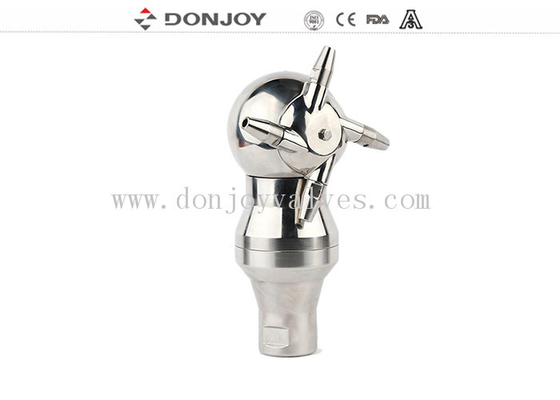 1 Inch 360 Degree Fixed Cip Tank Cleaning Ball