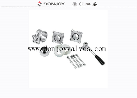 Pharmaceutical DN25 Non Retention Sanitary Ball Valve